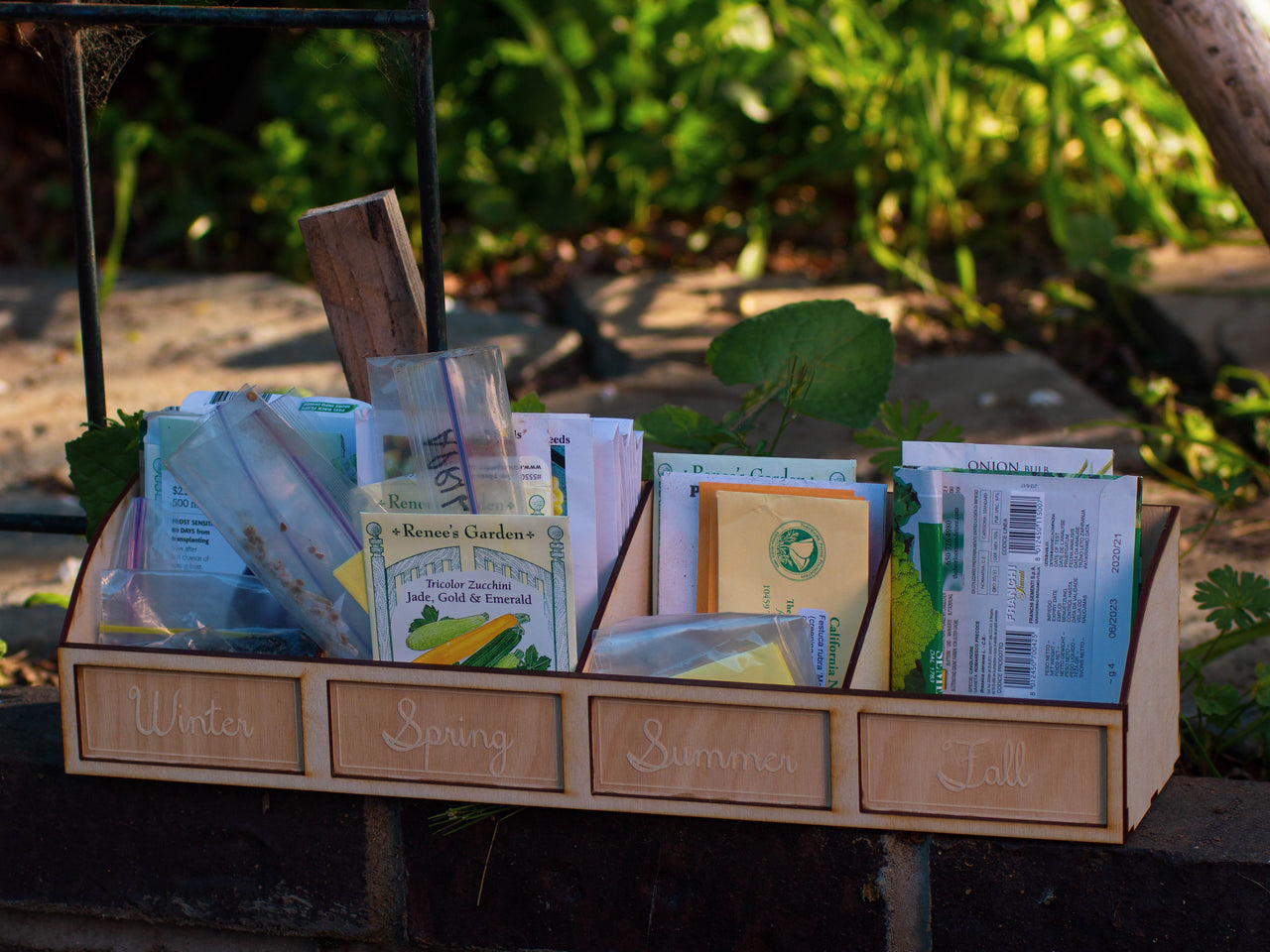 Garden Seed Organizer Box – Vlad's Lab